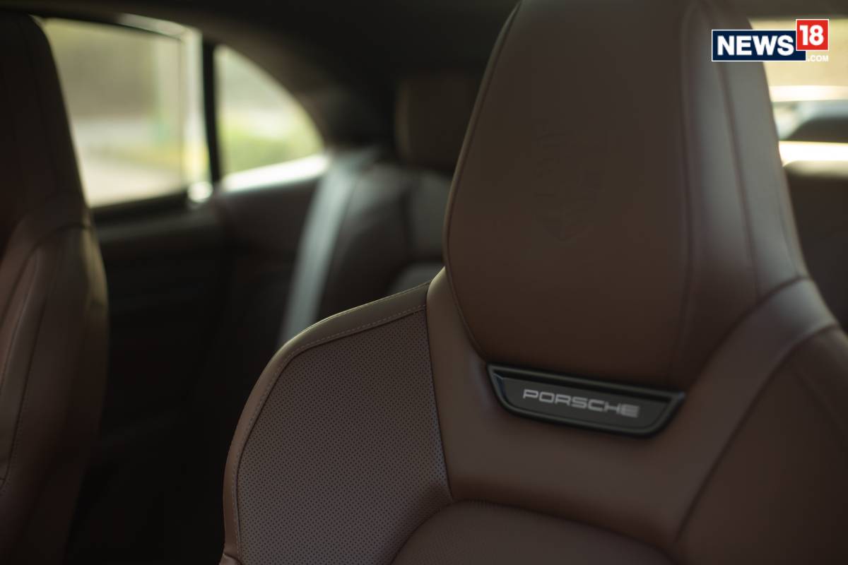 Porsche Macan Turbo EV: (Photo: Shahrukh Shah/ News18) Porsche Macan Turbo EV: (Photo: Shahrukh Shah/ News18)
