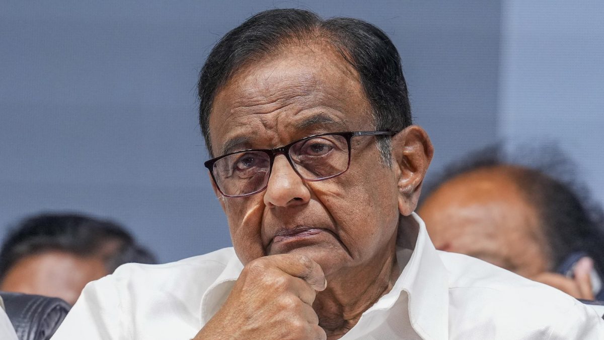 Chidambaram supports 'vote theft' charge, slams Election Commission's BJP bias