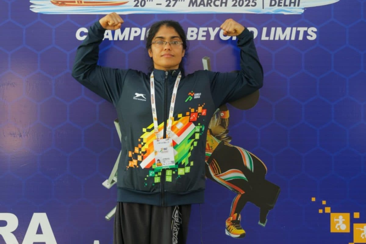 Powerlifter Jaspreet Kaur Smashes National Record To Clinch Gold In Khelo India Para Games