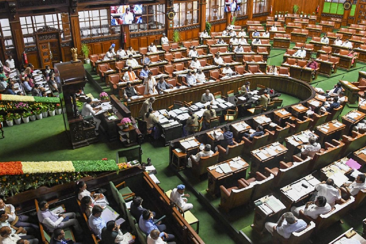 Ruckus In Karnataka Assembly After BJP Holds Congress Responsible For BR Ambedkar’s Poll Defeat