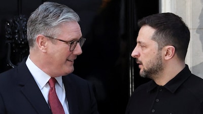 UK PM Keir Starmer and Ukrainian President Volodymyr Zelenskyy (Reuters Image)