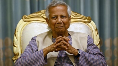According to sources, Muhammad Yunus' demand for an apology is more about local political dynamics than any genuine diplomatic breakthrough. (AFP)