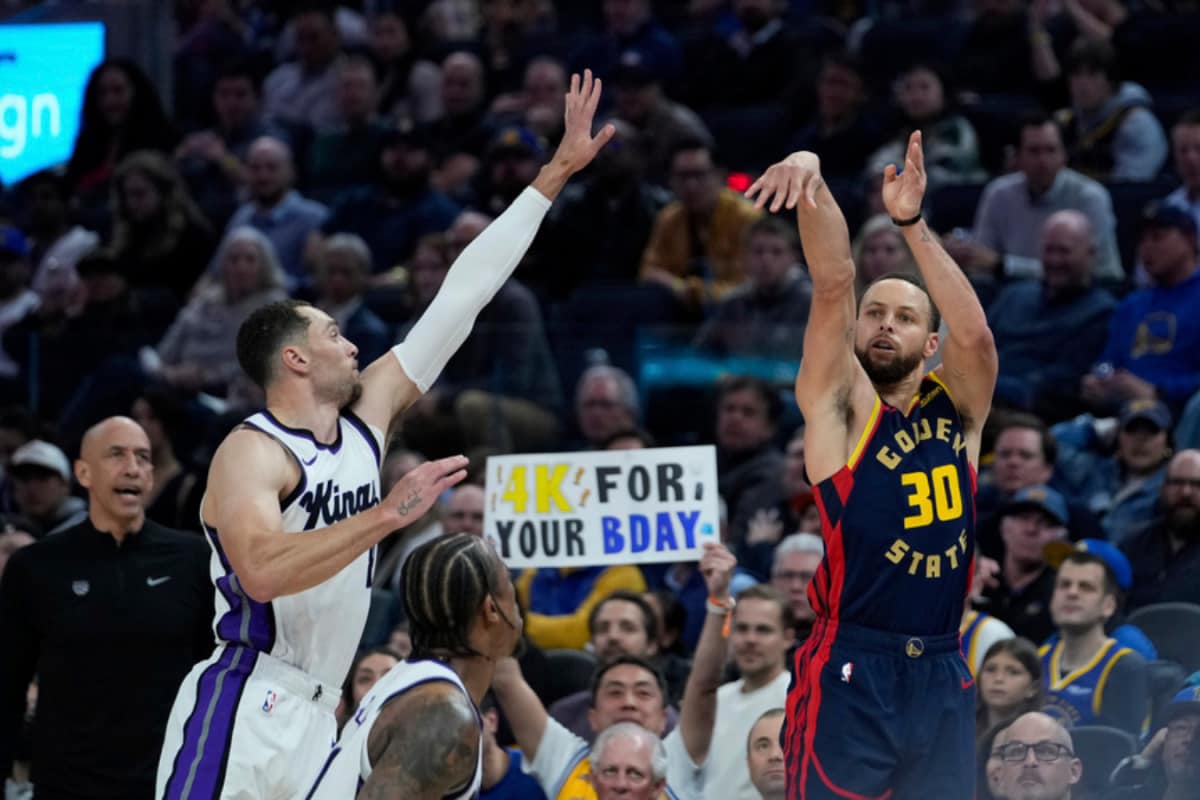 NBA: Stephen Curry Bags Record 4,000th Three-Pointer As Golden State Warriors Rout Sacramento Kings