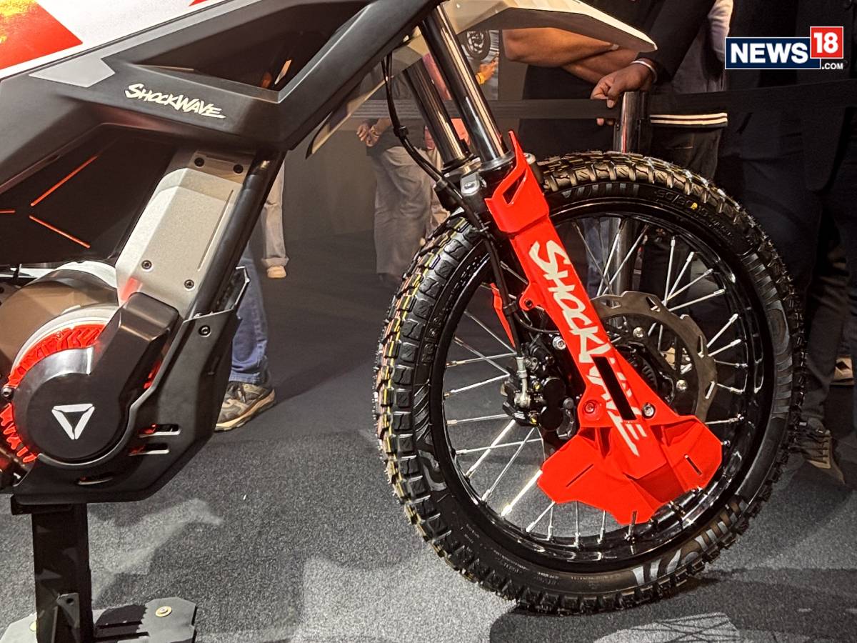 Ultraviolette Shockwave. (Photo: Samreen Pall/News18) Ultraviolette Shockwave. (Photo: Samreen Pall/News18)