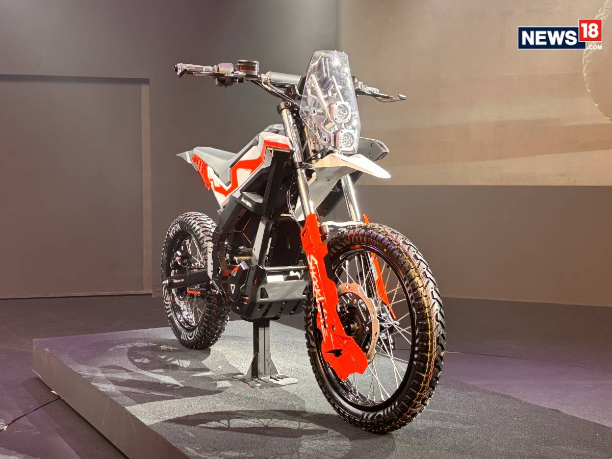 Ultraviolette Shockwave. (Photo: Samreen Pall/News18) Ultraviolette Shockwave. (Photo: Samreen Pall/News18)