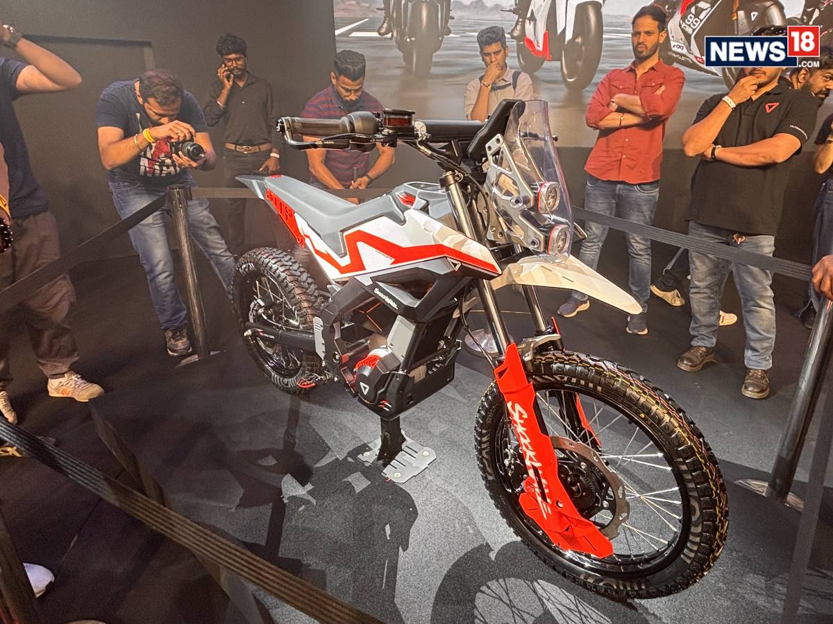 Ultraviolette Shockwave. (Photo: Samreen Pall/News18) Ultraviolette Shockwave. (Photo: Samreen Pall/News18)