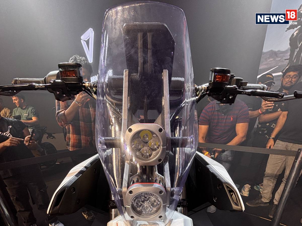 Ultraviolette Shockwave. (Photo: Samreen Pall/News18)
Ultraviolette Shockwave. (Photo: Samreen Pall/News18)