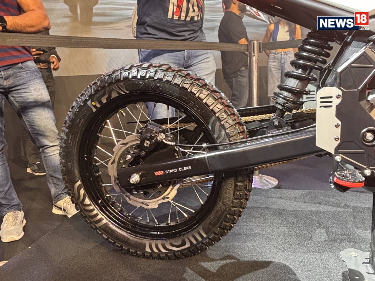 Ultraviolette Shockwave. (Photo: Samreen Pall/News18) Ultraviolette Shockwave. (Photo: Samreen Pall/News18)