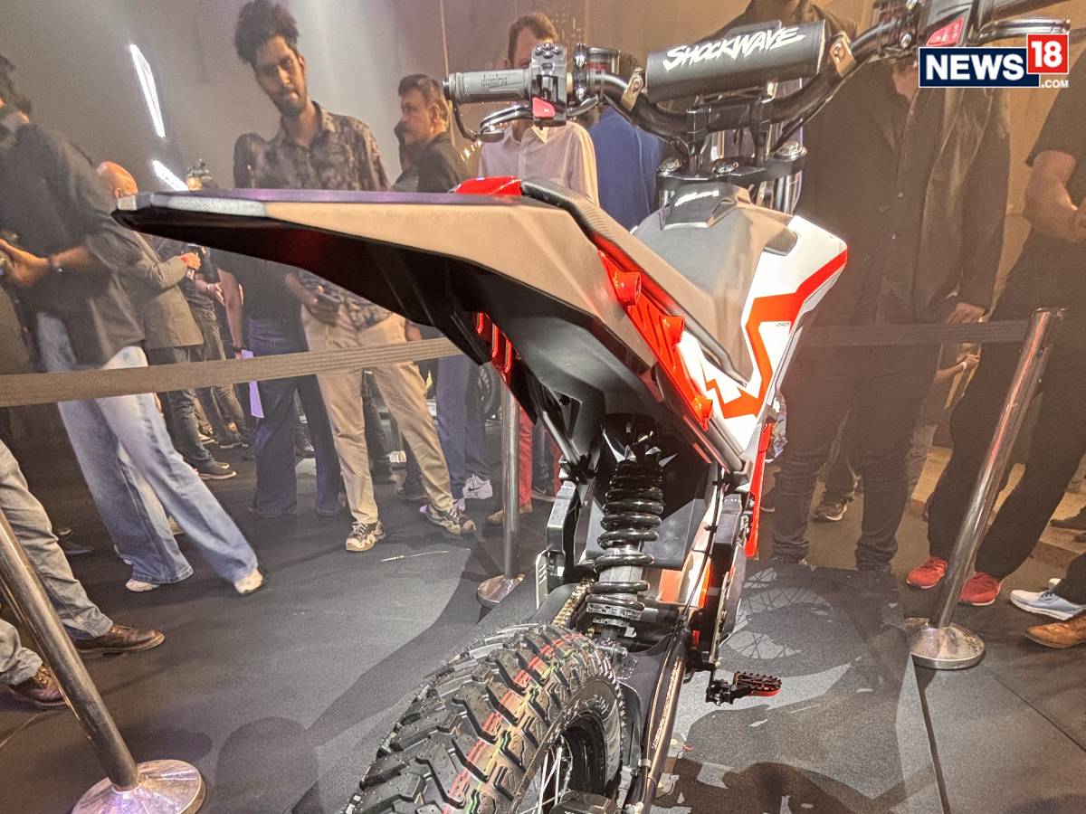 Ultraviolette Shockwave. (Photo: Samreen Pall/News18) Ultraviolette Shockwave. (Photo: Samreen Pall/News18)