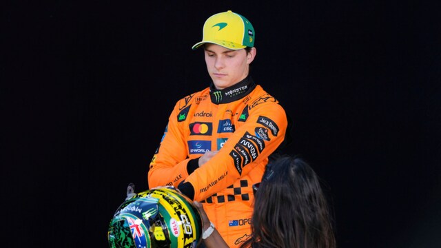  Oscar Piastri at McLaren (AP)
