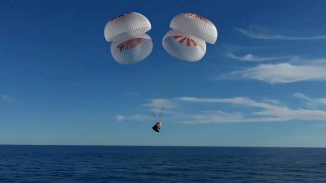 Sunita Williams returns to Earth (Reuters Image)