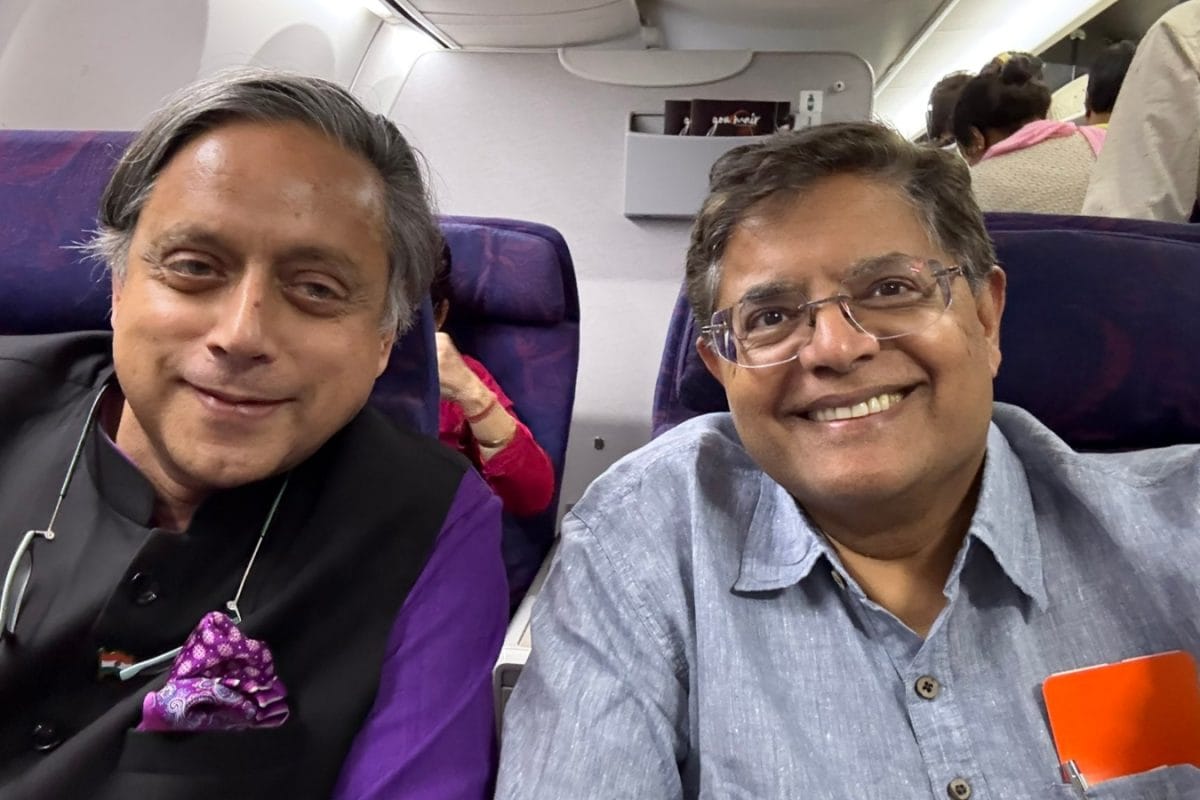 'In Same Direction': After Jay Panda's Selfie Banter, Shashi Tharoor's 'Only To Bhubaneswar' Reply