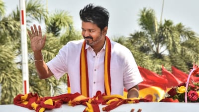Vijay, fondly called "Thalapathy Vijay", said the ruling DMK is his party's political enemy and the BJP is "policy enemy.". (PTI file Photo)
