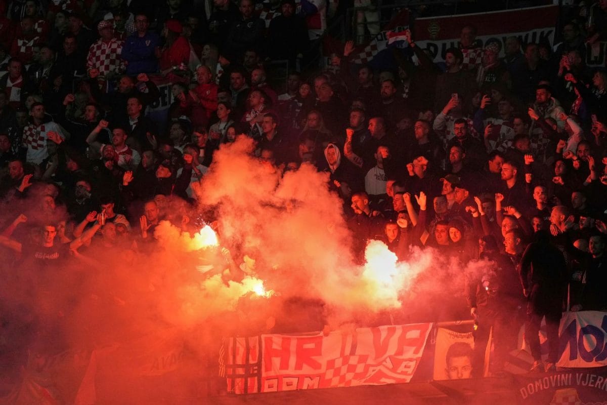 Seven Fans Held In Police Custody Over Nazi Salutes During France Vs Croatia UEFA Nations League