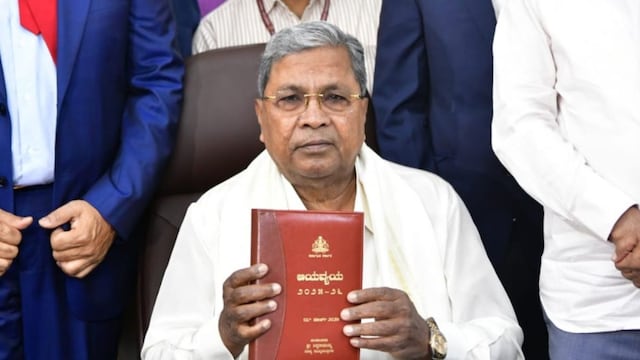 Karnataka CM Siddaramaiah presented the budget on Friday. (X)