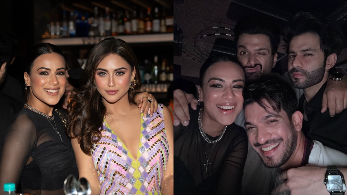Nia Sharma Shares Pics With Rithvikk, Arjun Bijlani From Krystle Dsouza’s ‘Sneaker’ Birthday Party Nia Sharma Shares Pics With Rithvikk, Arjun Bijlani From Krystle Dsouza’s ‘Sneaker’ Birthday Party