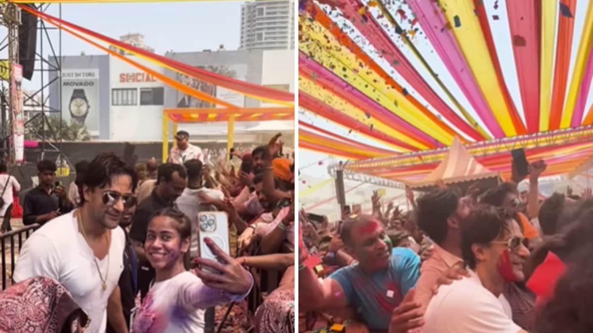 Watch: Shalin Bhanot Celebrates Holi With Fans