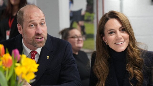 Prince William and Kate Middleton are seen. 