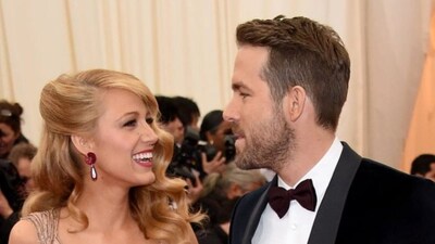 Blake Lively with actor-husband Ryan Reynolds.