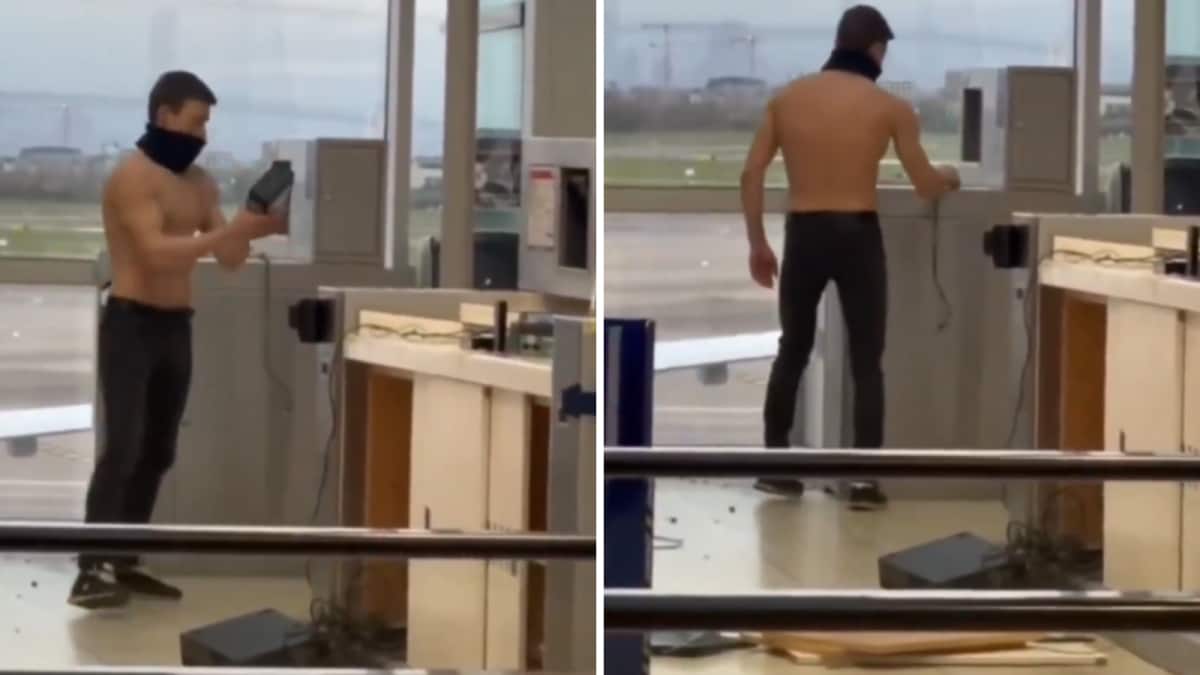 Drunk Shirtless Passenger Arrested After Causing Chaos At Dublin Airport On St Patrick