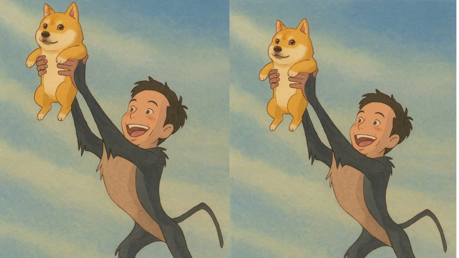 Transform this image into a Studio Ghibli-style illustration