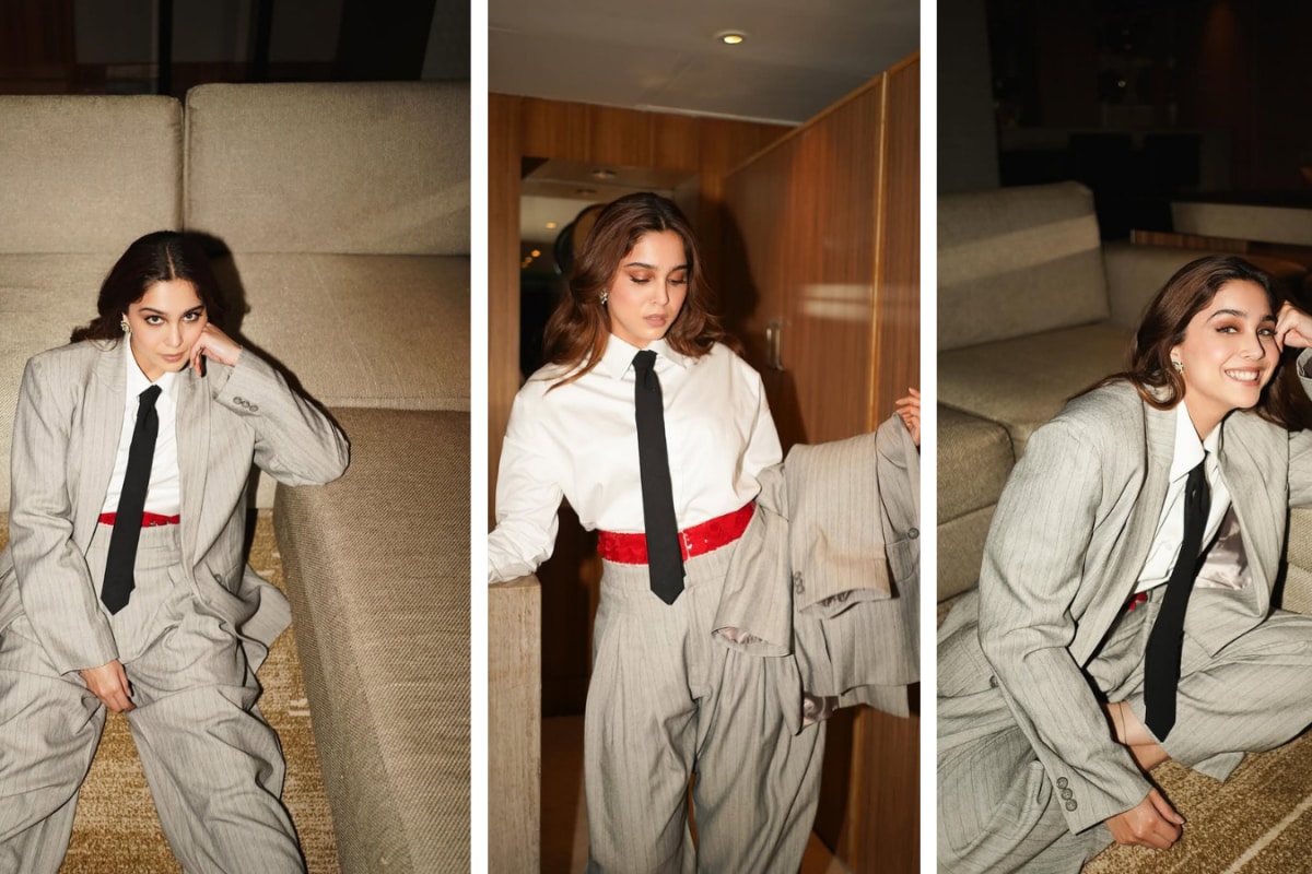 Sharvari’s Power Suit Moment: A Lesson in Effortless Cool