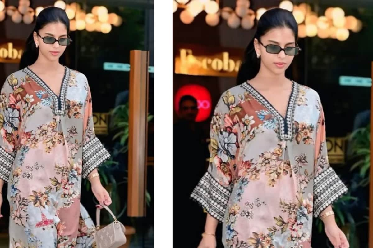 Suhana Khan’s Chic Kaftan Look With ₹1.8 Lakh Bag Is the Luxe-Boho Vibe We’re Obsessed With!