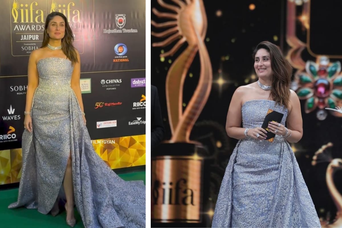 Did Kareena Kapoor Channel Elsa From Frozen On The IIFA 2025 Green Carpet?