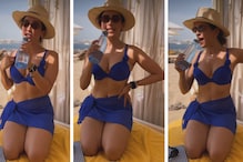 Sanya Malhotra Turns Up the Heat in a Stunning Blue Swim Set Sanya Malhotra Turns Up the Heat in a Stunning Blue Swim Set