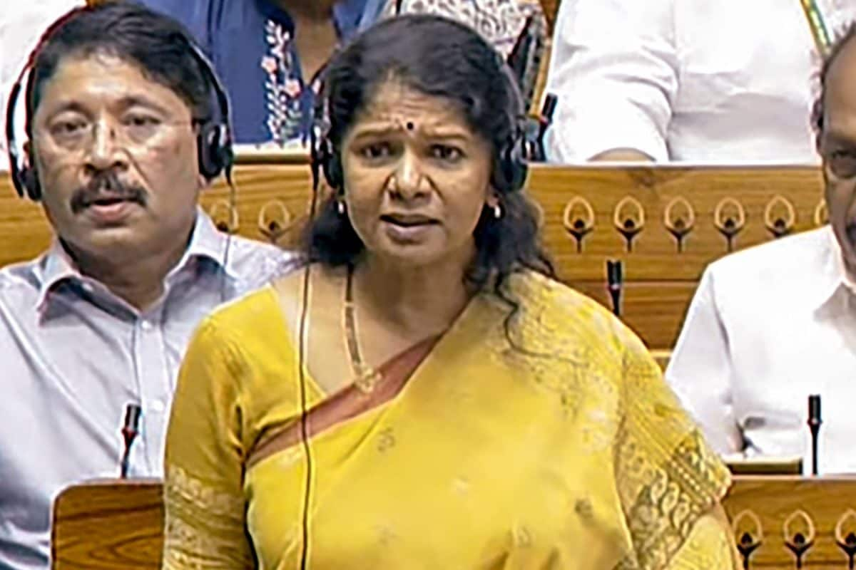 'He Can't Demean Me': After Lok Sabha Tiff, DMK's Kanimozhi Moves Privilege Notice Against Dharmendra Pradhan