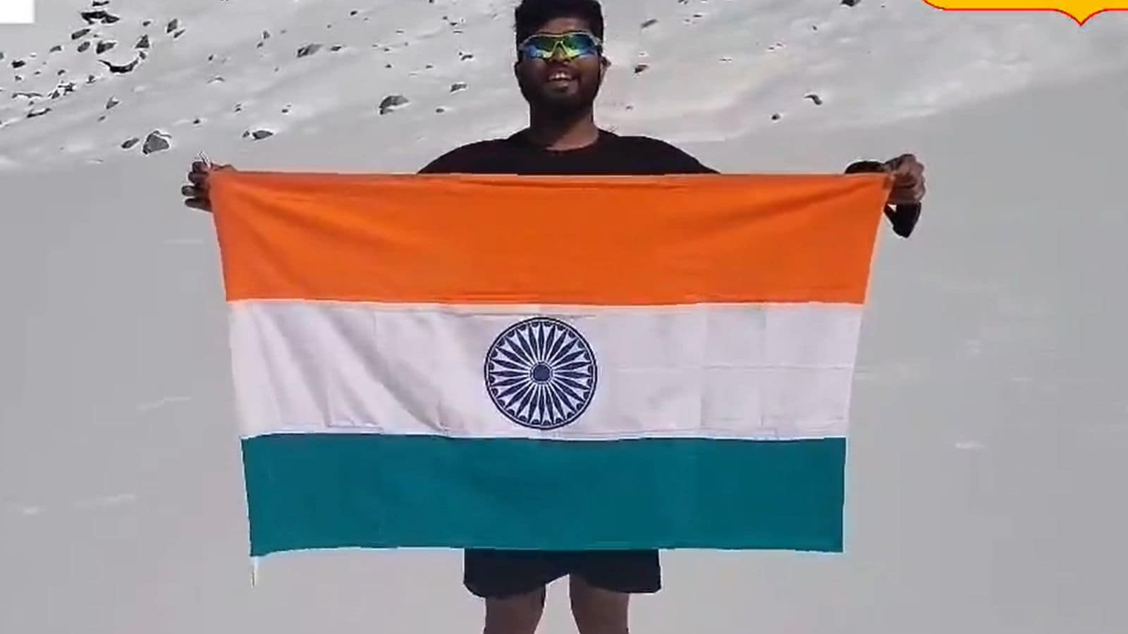 Ankit Sen hoisted the Indian flag on three continents. Ankit Sen hoisted the Indian flag on three continents.