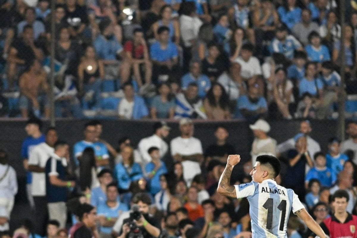 Argentina On Brink After Thiago Almada's Strike Sinks Uruguay In World Cup Qualifier