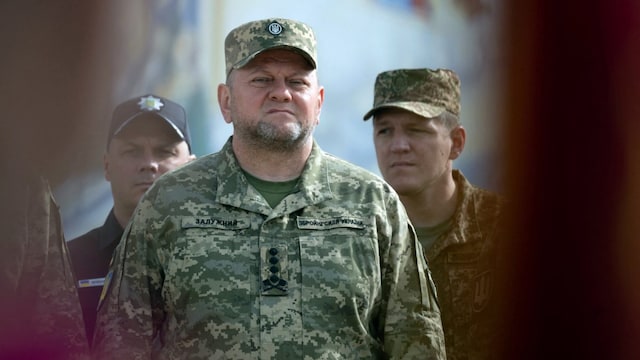 Valery Zaluzhny became Kyiv's ambassador to the UK in 2024 after three years as commander-in-chief of Ukraine's army. (AFP file photo)