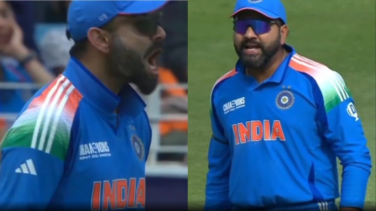 Kohli and Rohit lose cool at Kuldeep during Champions Trophy