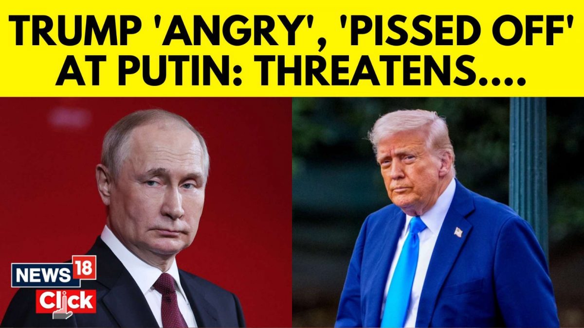 “Very Angry” Trump Threatens Tariffs On Russian Oil If Putin Doesn’t End Ukraine War – News18 “Very Angry” Trump Threatens Tariffs On Russian Oil If Putin Doesn’t End Ukraine War – News18