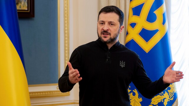 Forbes estimated Zelensky's net worth to be approximately $30 million in 2022. (AP File)