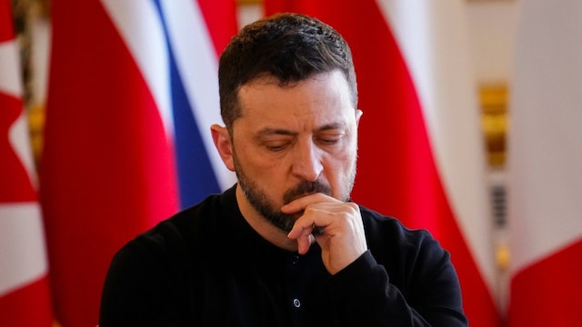 Ukrainian President Volodymyr Zelenskyy (AP Image)