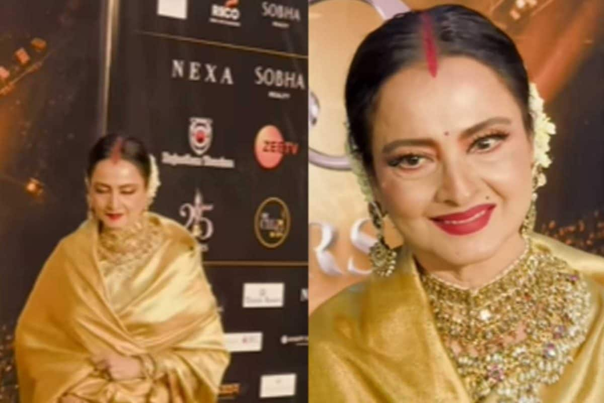 Watch: Rekha Receives A 'Special' Gift From Fan At IIFA Awards 2025