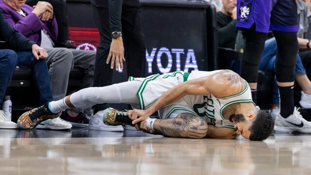 Boston Celtics' Jayson Tatum (AP)