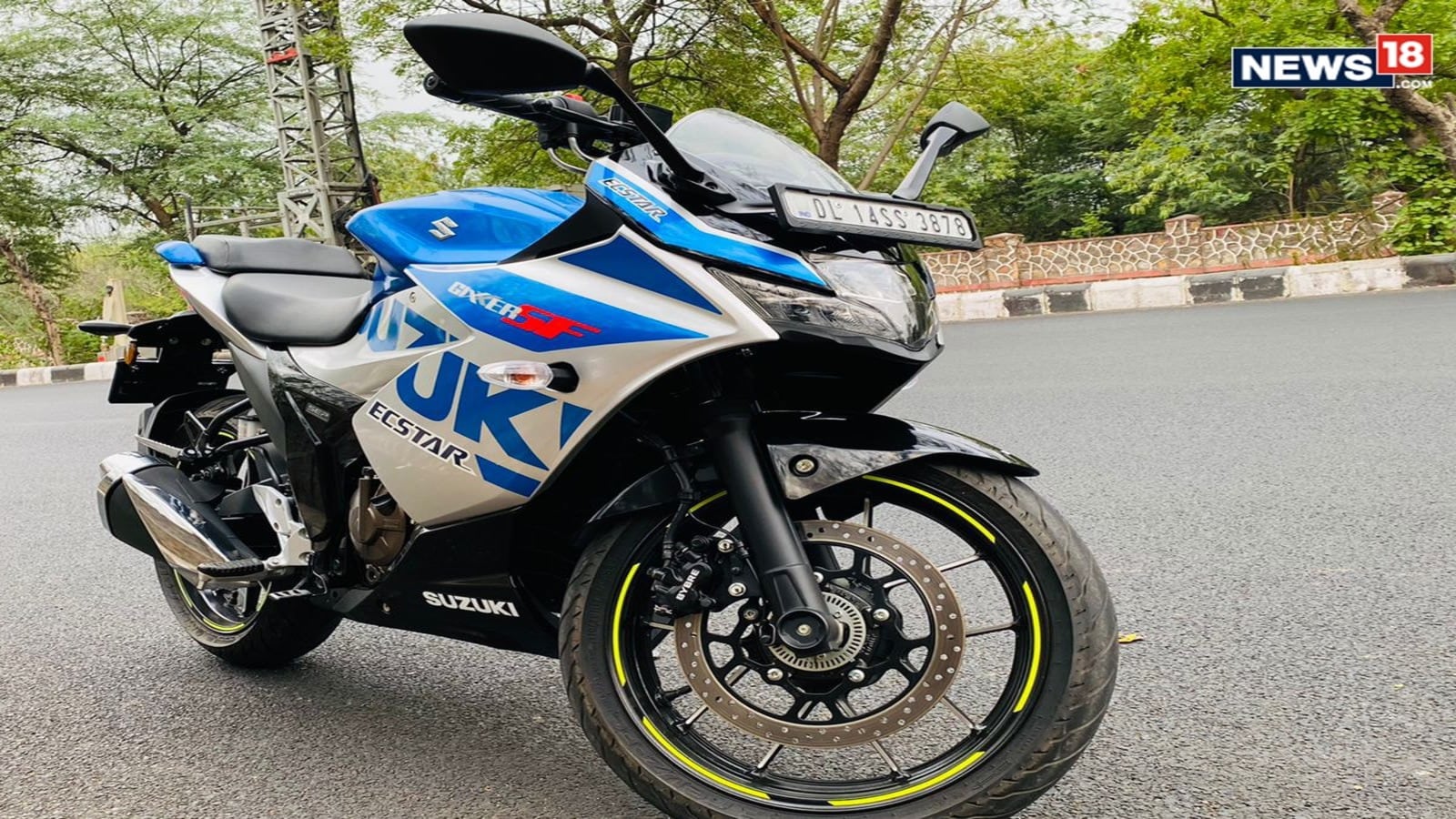 Suzuki Gixxer SF 250 (Photo: Shahrukh Shah/News18)