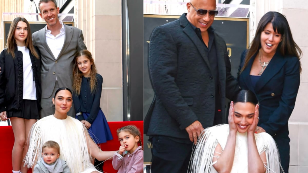 Gal Gadot Celebrates Historic Hollywood Walk Of Fame Star With Family By Her Side; See Pics News18