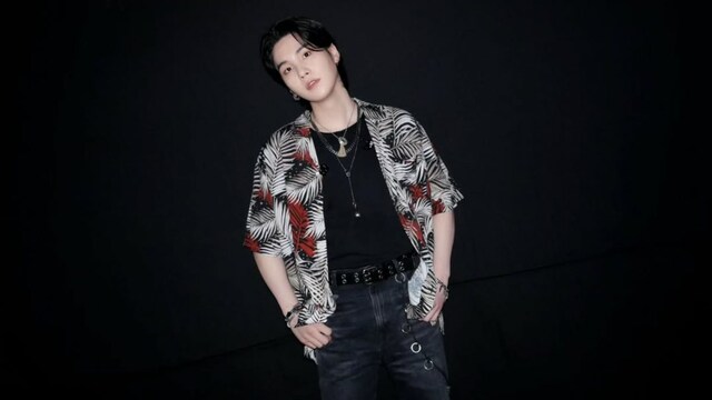 BTS subordinate   Suga's existent  sanction  is Min Yoon-Gi.