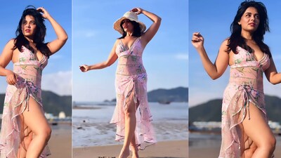 Marathi Actress Prarthana Behere Stuns Fans With Bold Swimsuit Photos |  Movies News - News18