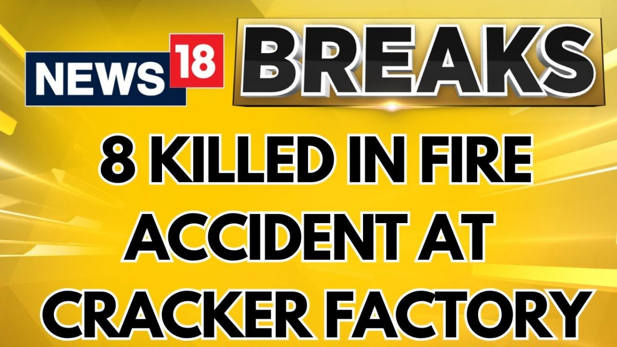 8 Killed In A Tragic Fire At A Cracker Unit In Andhra Pradesh | Andhra ...