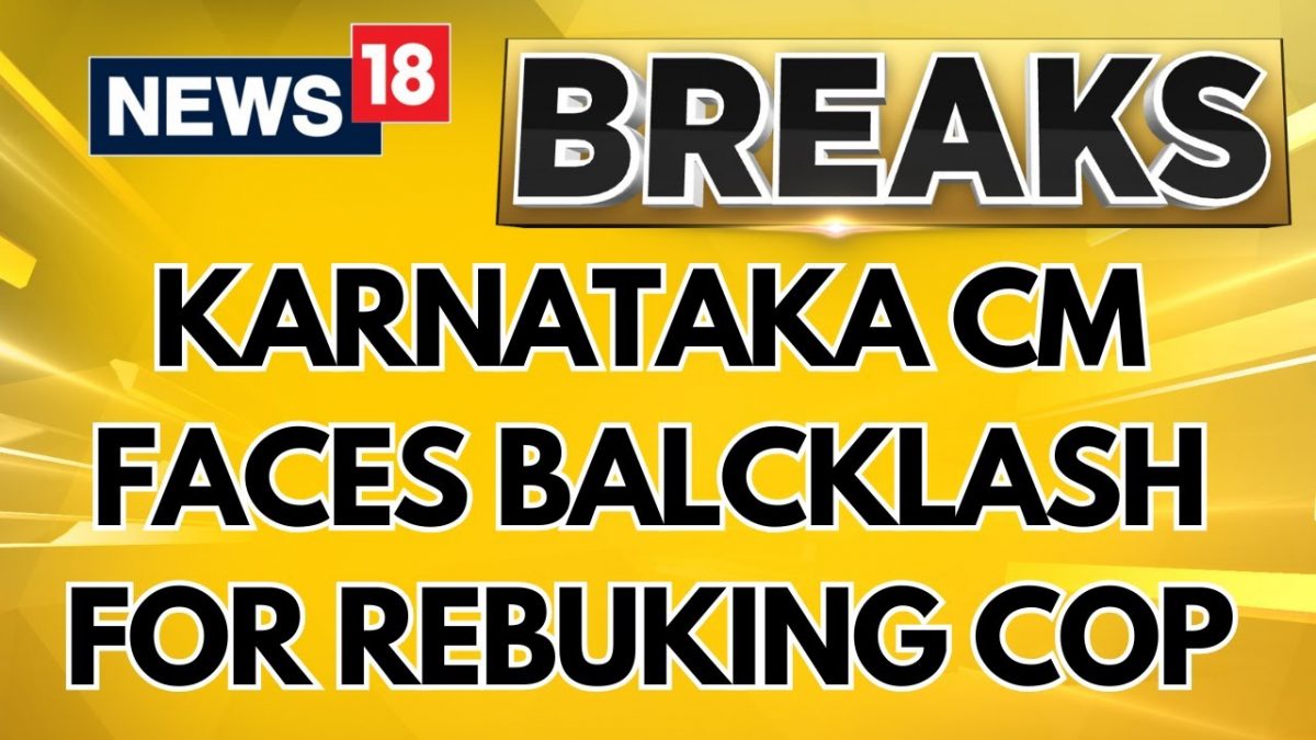 Karnataka Cm Siddaramaiah Faces Backlash For Publicly Rebuking Police