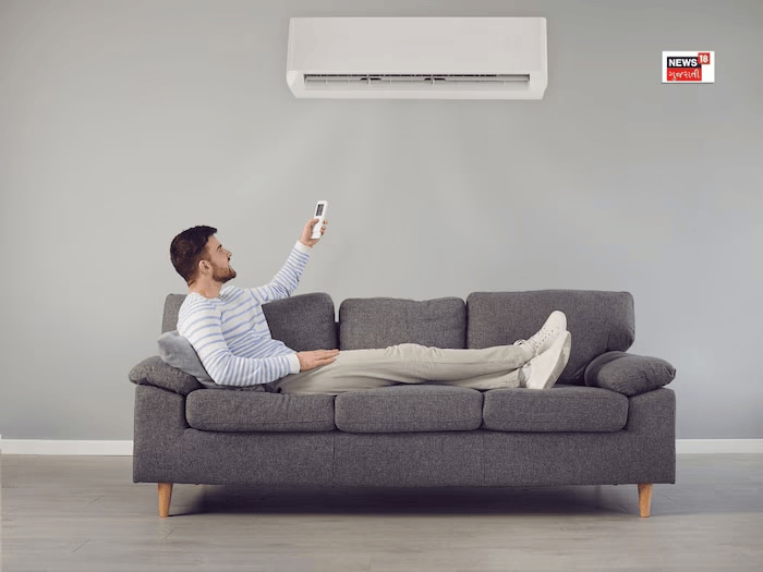 All air conditioners are equipped with an evaporator. This evaporator is cooled using a coolant, which in turn cools your room. If the AC temperature were allowed to go below 16 degrees, ice would start forming inside the evaporator. As a result, instead of cooling the room, the AC would end up cooling itself — eventually leading to a breakdown. This is the reason why the temperature cannot be set lower than 16 degrees Celsius in any air conditioner. (News18 Gujarati) All air conditioners are equipped with an evaporator. This evaporator is cooled using a coolant, which in turn cools your room. If the AC temperature were allowed to go below 16 degrees, ice would start forming inside the evaporator. As a result, instead of cooling the room, the AC would end up cooling itself — eventually leading to a breakdown. This is the reason why the temperature cannot be set lower than 16 degrees Celsius in any air conditioner. (News18 Gujarati)