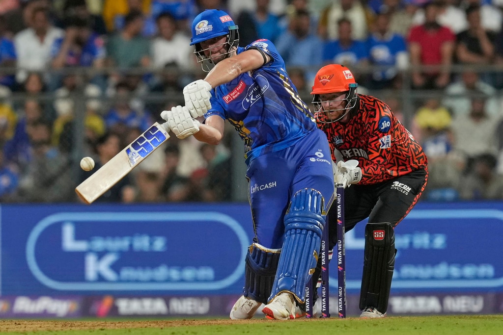 Will Jacks controlled the middle overs but Cummins got his wicket (AP) Will Jacks controlled the middle overs but Cummins got his wicket (AP)