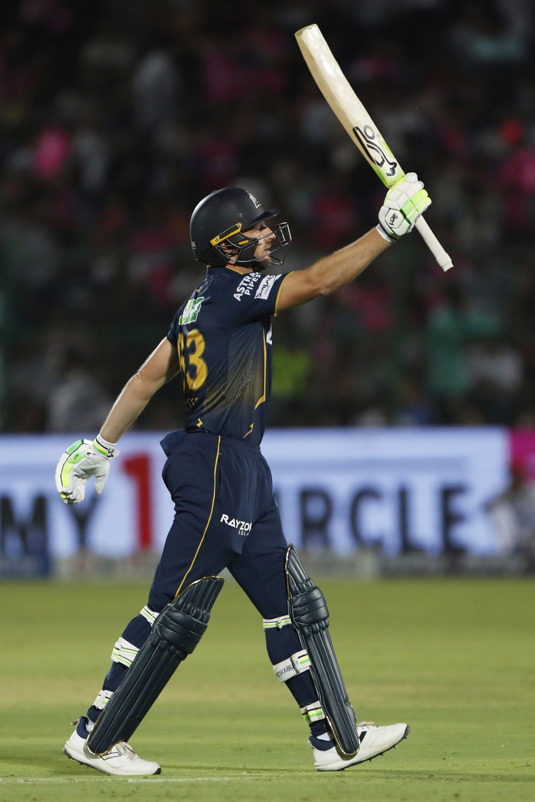 Jos Buttler, a former Royal, looked to haunt his former franchise with a half-century of his own. (Image: AP) Jos Buttler, a former Royal, looked to haunt his former franchise with a half-century of his own. (Image: AP)