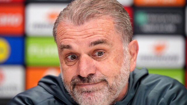 Tottenham Hotspur manager Ange Postecoglou (AP)