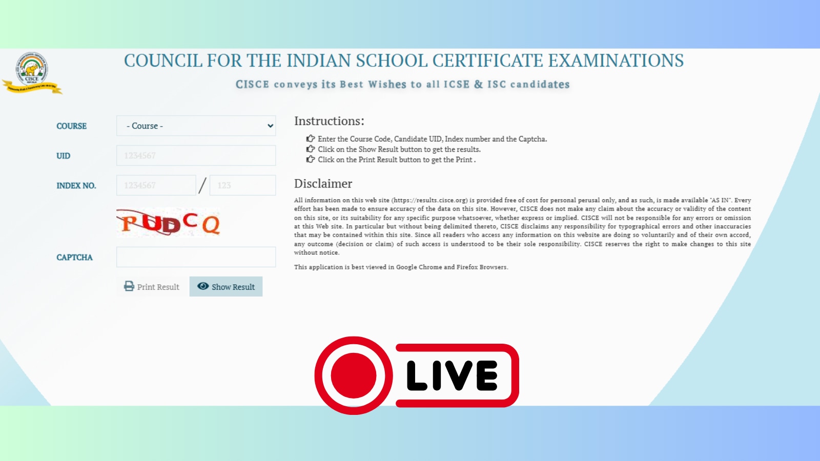 The ICSE exams, 2025 saw an improvement in student performance across the board. In 2024, girls had a pass rate of 98.92% and boys 97.53%, with an overall pass percentage of 98.19%. (File Pic) The ICSE exams, 2025 saw an improvement in student performance across the board. In 2024, girls had a pass rate of 98.92% and boys 97.53%, with an overall pass percentage of 98.19%. (File Pic)